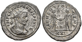 Probus. BI antoninianus. AD 276-282 Antioch mint, struck A.D. 280-281. IMP C M AVR PROBVS P F AVG, radiate, draped and cuirassed bust of Probus right;...