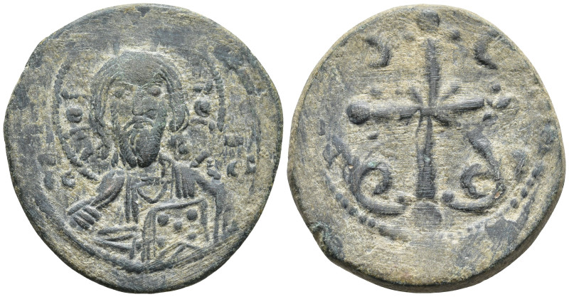 Anonymous Folles. temp. Nicephorus III, circa 1078-1081. Æ Follis. Class I. Cons...