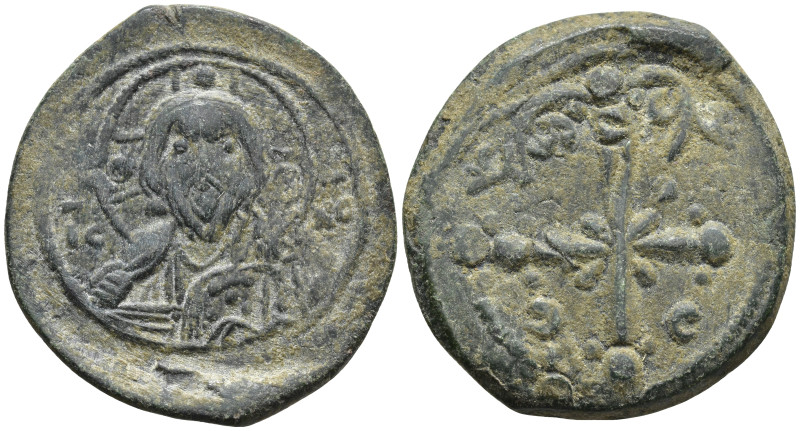 Anonymous Folles. temp. Nicephorus III, circa 1078-1081. Æ Follis. Class I. Cons...