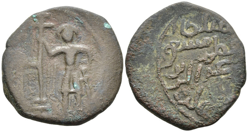 Salduqid 'Izz al-Din Salduq AH 523-563 AE fals
. 5,02g, 22,9mm.