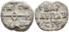 Byzantıne seal. 10,62g, 19,9mm.
