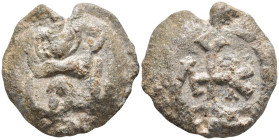 Byzantıne seal. 12,07g, 22,6mm.