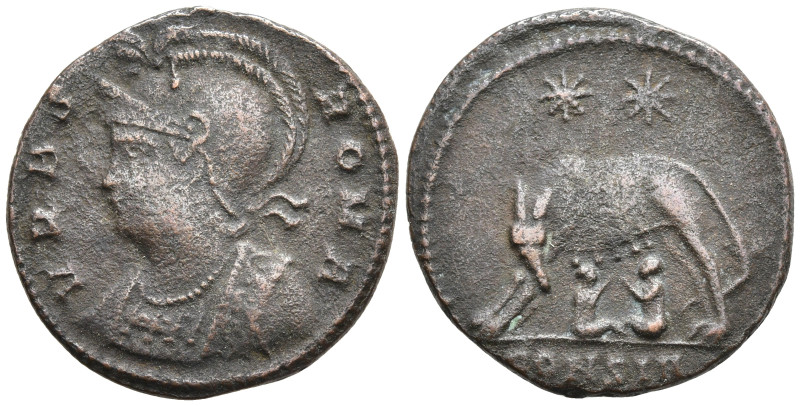 Roman Coins Æ 2,35g, 18,2mm.