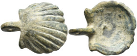 ANCIENT ROMAN BRONZE APPLIQUE.(1st- 3rd Century).Ae. 23,4g, 39,1mm.