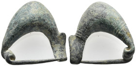 GREEK BRONZE FIBULA.(4th-3th Century BC).Ae. 9,5g 23,0mm. Good very fine.