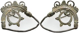 GREEK BRONZE FIBULA.(4th-3th Century BC).Ae. 3,7g, 26,0mm. Good very fine.