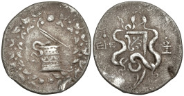 Ionia, Ephesos AR Cistophoric Dated CY 65 = 70/69 BC 12,5g, 29,0mm.