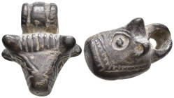ANCIENT ROMAN BRONZE APPLIQUE.(1st- 3rd Century).Ae. 14,3g, 20,5mm.