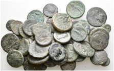 48 Greek coins.