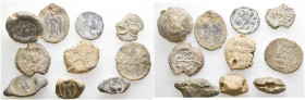 10 Byzantine seals.