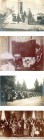 Russia. Комплект из трех фотографий и одной фотооткрытки .Фотография публики на теннисном корте в Каннах 1890-е годы. Присутствуют члены императорской...