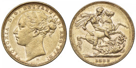 AUSTRALIA Vittoria (1837-1901) Sterlina 1882 M - Spink 3857b AU (g 7,95) 
BB+