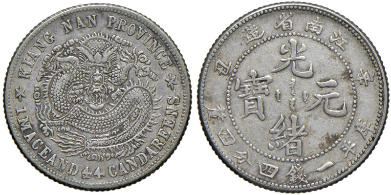 CINA Kiangnan 20 Cents CD 1901 - Y143a.6 AG (g 5,40) 
BB