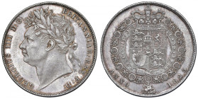 GRAN BRETAGNA Giorgio IV (1820-1830) Mezza corona 1823 - KM 688 AG (g 14,20) R
qFDC