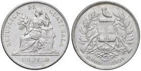 GUATEMALA Peso 1894 - KM 210 AG (g 25,26) 
qFDC