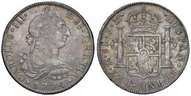MESSICO Carlo III (1758-1788) 8 Reales 1774 FM MO - KM 106.2 AG (g 26,88) 
qSPL