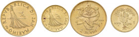 SAN MARINO Nuova monetazione (1972- ) 2 e 1 Scudo 1987 - Gig. 163 AU (g 6,70 e 3,30) In scatola originale.
FDC