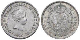 SPAGNA Isabella II (1833-1868) 2 Reales 1848 CL - KM 526.1 AG (g 2,95) RR
FDC