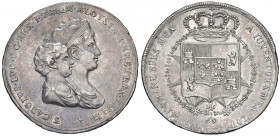 FIRENZE Carlo Ludovico di Borbone e Maria Luisa (1803-1807) Mezzo dena 1803 - Gig. 15 AG (g 19,54) R
SPL
