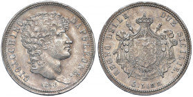 NAPOLI Gioacchino Murat (1808-1815) 5 Lire 1813 - Gig. 12 AG (g 24,94) Minimi colpetti al bordo.
qSPL