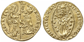 VENEZIA Lorenzo Celsi (1361-1365) Zecchino - Mont. 115 AU (g 3,55) 
SPL