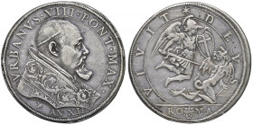 Urbano VIII (1623-1644) Piastra A. XII - Munt. 37 AG (g 31,70) R
BB/BB+