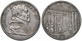 Clemente X (1670-1676) Piastra 1675 - Munt. 17 AG (g 31,87) R 
BB+