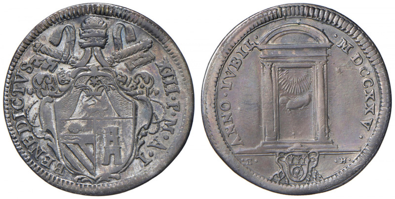 Innocenzo XII (1691-1700) Testone 1695 A. V - Munt. 49 AG (g 8,88) R Da montatur...