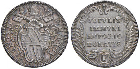 Clemente XII (1730-1740) Testone An. IV - Munt. 39 AG (g 8,35) R
qFDC