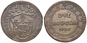 Pio VI (1775-1799) Perugia - 2 Baiocchi 1795 An. XXI - Munt. 394 CU (g 18,53) RR
SPL