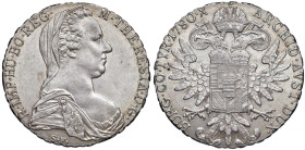 Vittorio Emanuele III Eritrea (1900-1943) Tallero di convenzione 1780 (1935-1939) - Gig. 2 AG 
qFDC