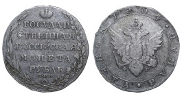 Russian Empire, Alexander I (1801 - 1825). 1 Rouble 1804, Silver, 20.73 gr, C# 125, Bitkin 38