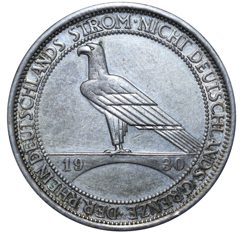 Germany, Hermann Muller (1928 - 1930). 3 Reichsmark 1930, Silver, 15 gr, KM#70, ...