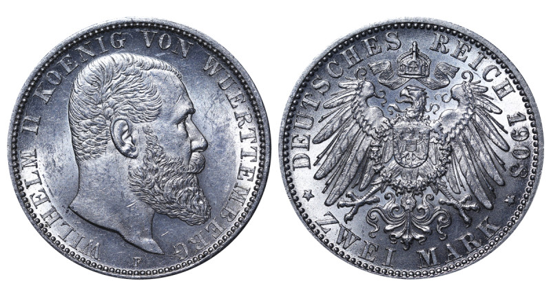 Germany, Wilhelm II (1888 - 1918). 2 Mark 1911, Silver, 27.82 gr, KM#631