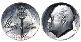 Norway, Olav V (1957 - 1991). 50 Kroner 1978, Silver, 27 gr, KM#424, 75th Birthday of King Olav V