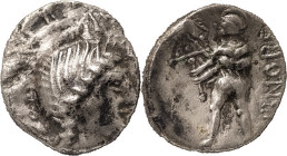 Celtic Coins
GAUL, Central. Aedui. Anorbos Dumnorix. Circa 100-50 BC. AR Quinarius 1.76 g. Celticized female head right / Warrior standing left, holdi...