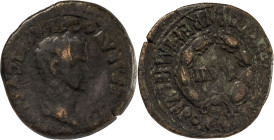 The Roman Empire
Calígula. 37-41. AE AS 11.92 g. Hispania, Italica. G CAESAR AVG GERMANICVS IMP; laureate head of Caligula, r./ MVN AVG BILBIL C COR(N...