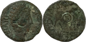 The Roman Empire
Octavian as Augustus 27 BC – 14 AD. Celsa. AE As 11.97 g. Lucius Baggius and Manlius Flavius Festus, duoviri. AVGVSTVS DIVI F, Laurea...