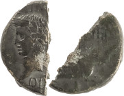 The Roman Empire
Augustus 27 BC – 14 AD. GAUL. Nemausus. Augustus, with Agrippa. Ae Half As 5.90 g. IMP DIVI F, Back to back heads of Agrippa left, we...
