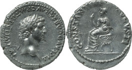 The Roman Empire
Claudius, 41 – 54, struck in 41-42, AR Denarius 3.75 g. TI CLAVD CAESAR AVG GERM P M TR P Laureate head r. Rev. CONSTANTIAE – AVGVSTI...