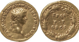 The Roman Empire
Claudius I. Rome. Circa 41-54. AU Aureus 7.39 g. TI•CLAVD•CAESAR•AVG•P•M•TR•P•VI•IMP•XI, laureate head of Claudius I right / S P Q R ...
