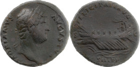 The Roman Empire
HADRIAN. Rome. Circa 117-138. AE As 11.40 g. HADRIANVS AVGVSTVS, bare-headed, draped and cuirassed bust right. Rev: FELICITATI AVG, g...