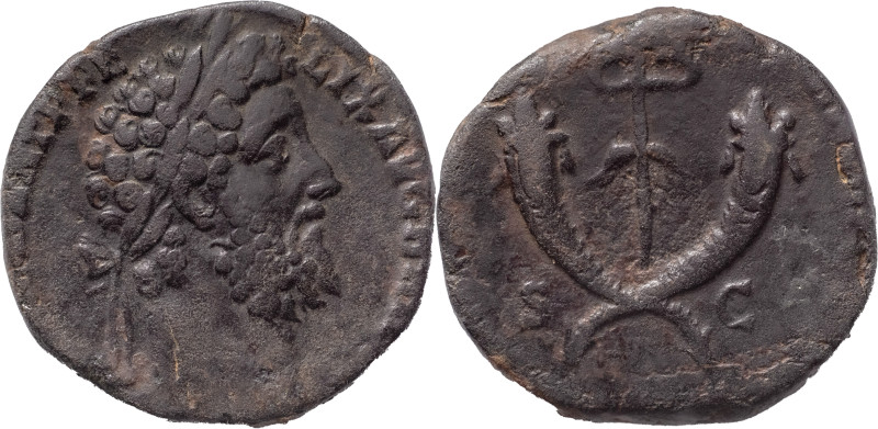The Roman Empire
Commodus. Rome, AD 190. Æ Sestertius 18.73 g. M COMMOD ANT P FE...