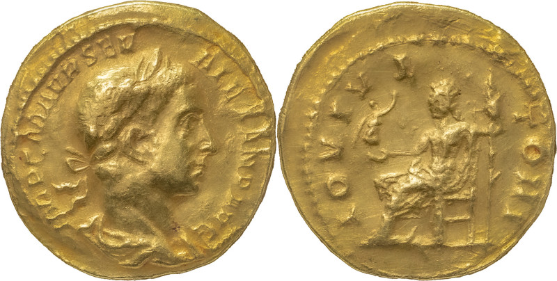 The Roman Empire
Severus Alexander, AV aureus 6.08 g. Rome. AD 233-235. IMP C M ...