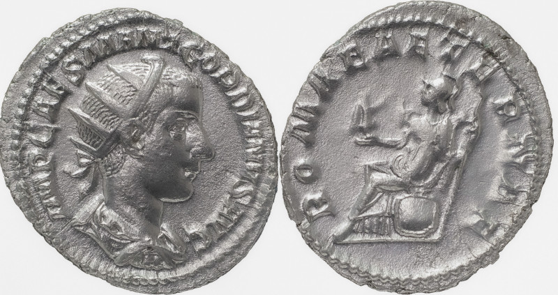 The Roman Empire
Gordianus III. Rome. Circa 238-244. AR Antoninianus 4.34 g. IMP...