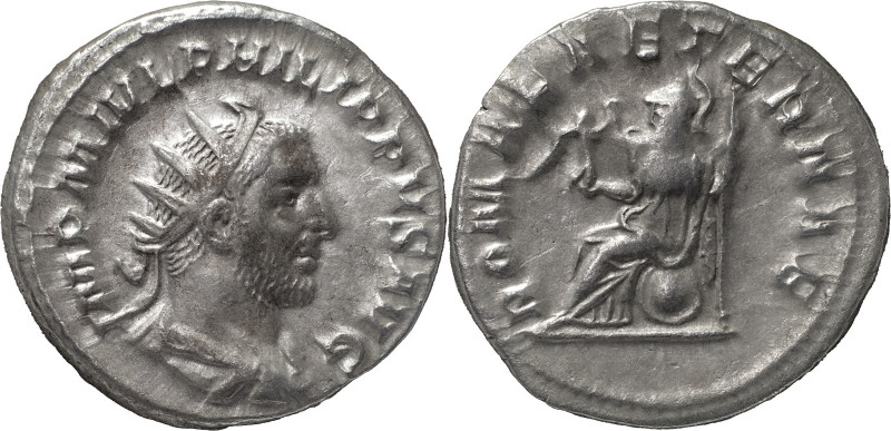 The Roman Empire
Philip I. Rome. Circa 244-249. AR antoninianus 4.60. IMP M IVL ...