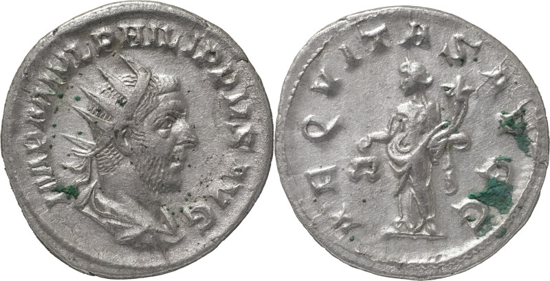 The Roman Empire
Philip I. Rome. Circa 244-249. AR antoninianus 4.36. IMP M IVL ...