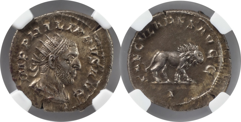 The Roman Empire
Philip I AR Antoninianus. Rome, AD 248. Commemorating the 1000t...