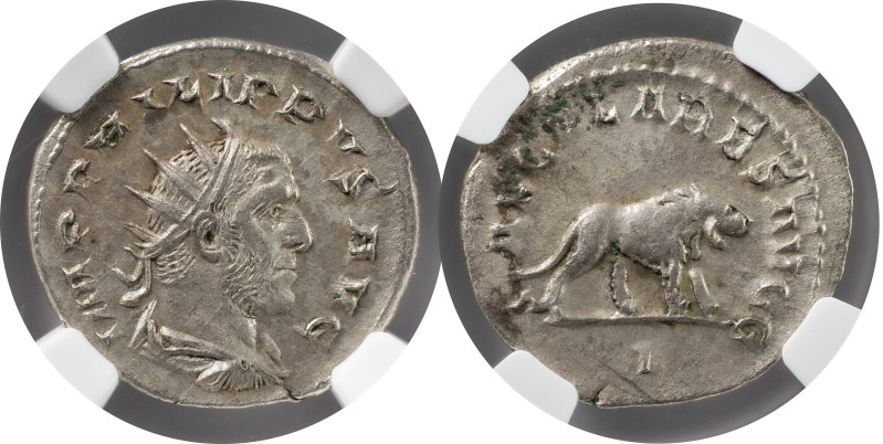 The Roman Empire
Philip I AR Antoninianus. Rome, AD 248. Commemorating the 1000t...
