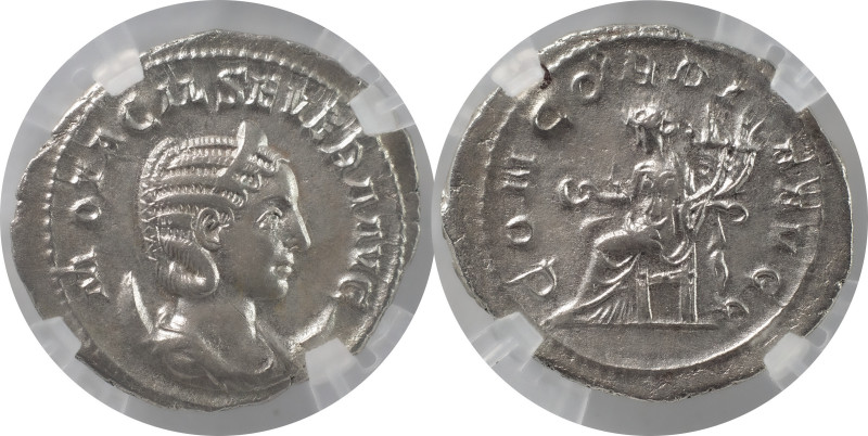 The Roman Empire
Otacilia Severa. Rome. Circa 244-249. AR Antoninianus 4.06 g. M...